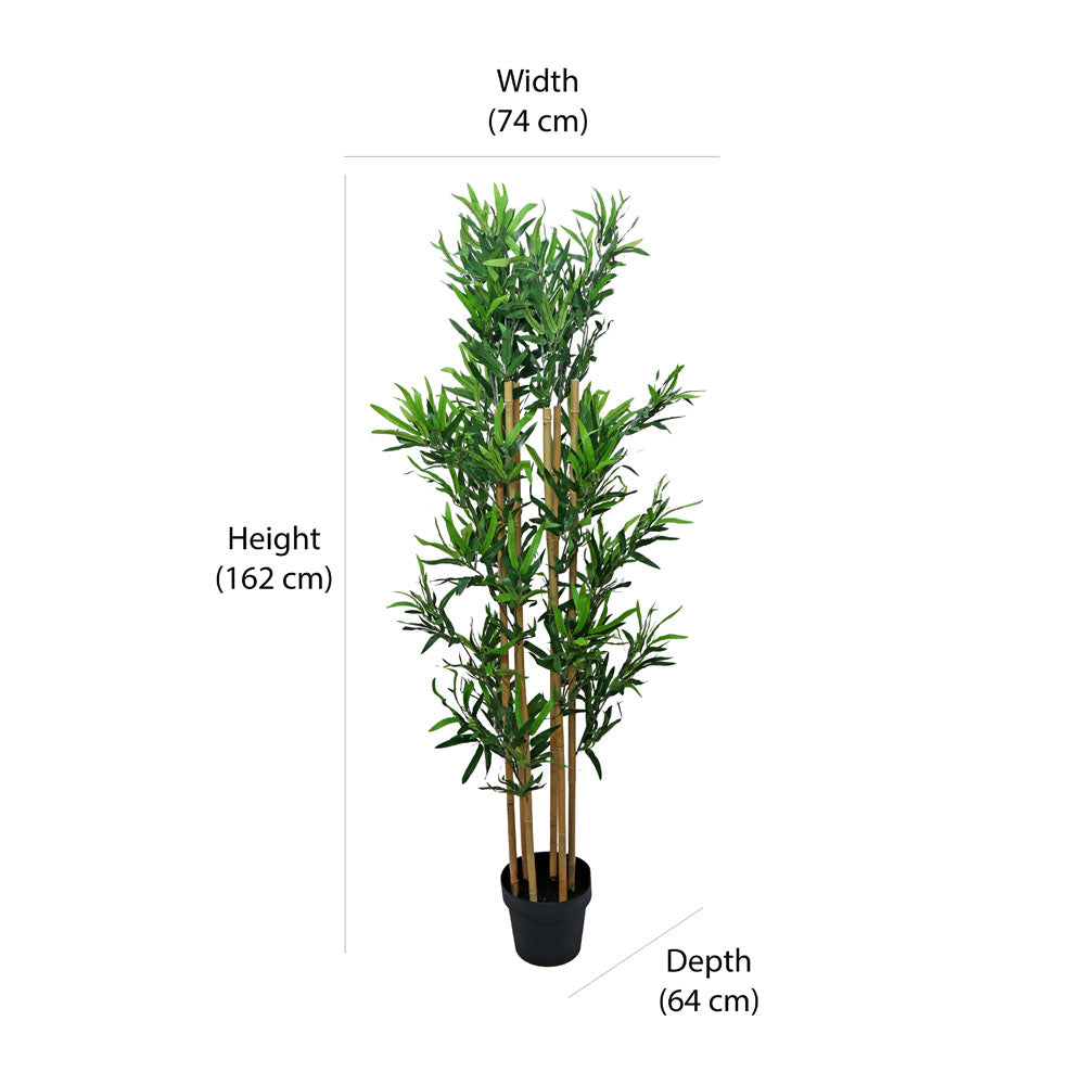 Artificial Bamboo Tree With Pot (Green)