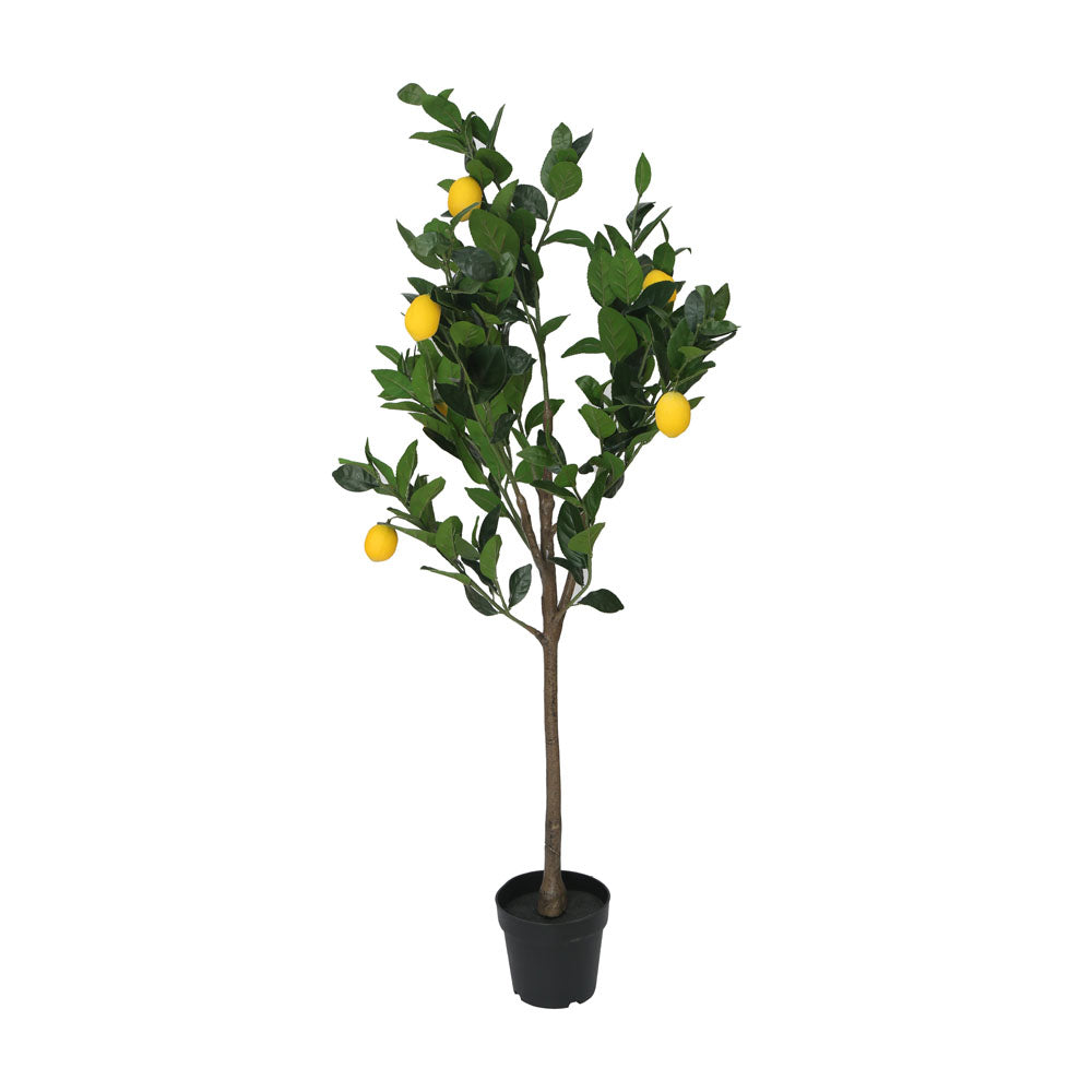 Artificial Lemon Tree With Pot (Green)