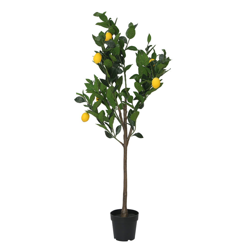 Artificial Lemon Tree With Pot (Green)