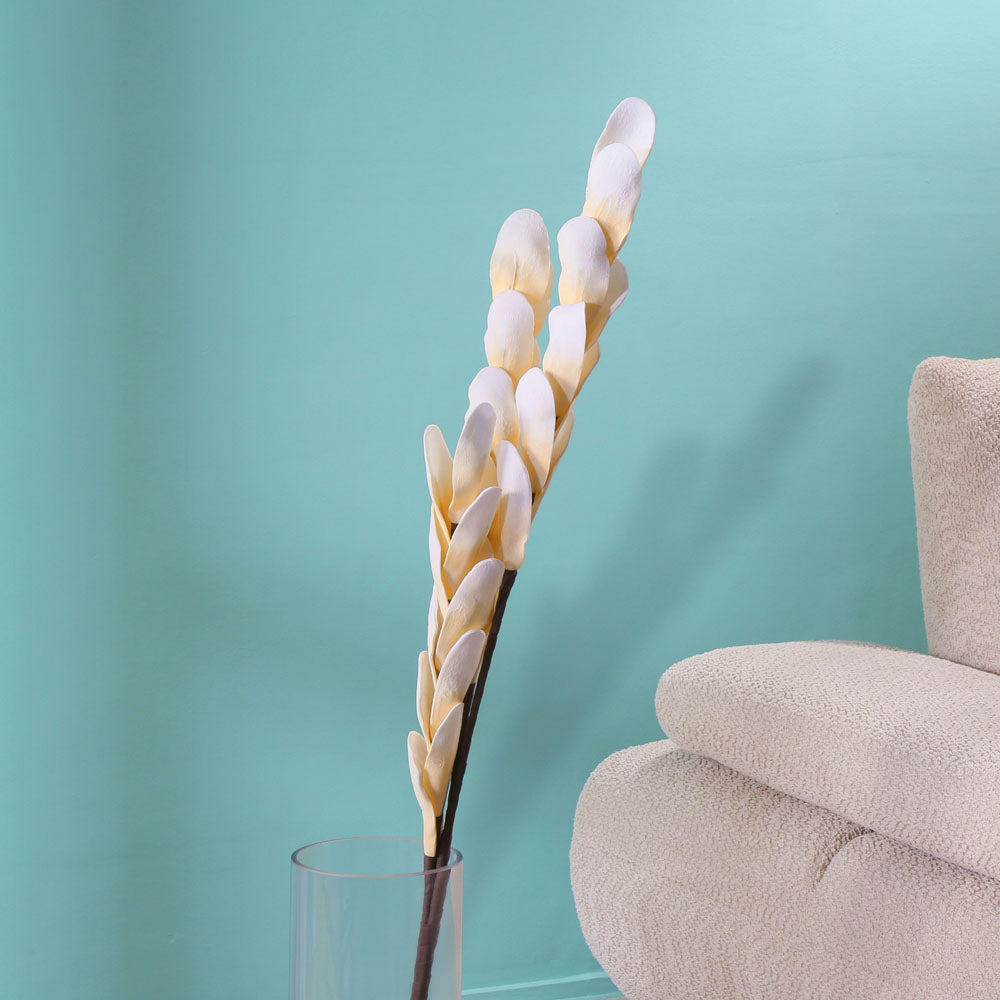 Decorative Artificial Leaves Stick (Beige)