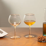 Nilkamal Cannes 680 ml Wine Glasses Set of 2 (Transparent)