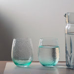 Lapiz 600 ml Water Glass Tumblers Set of 4 (Transparent)