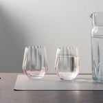 Kimberly 450 ml Water Glass Tumblers Set of 4 (Transparent)