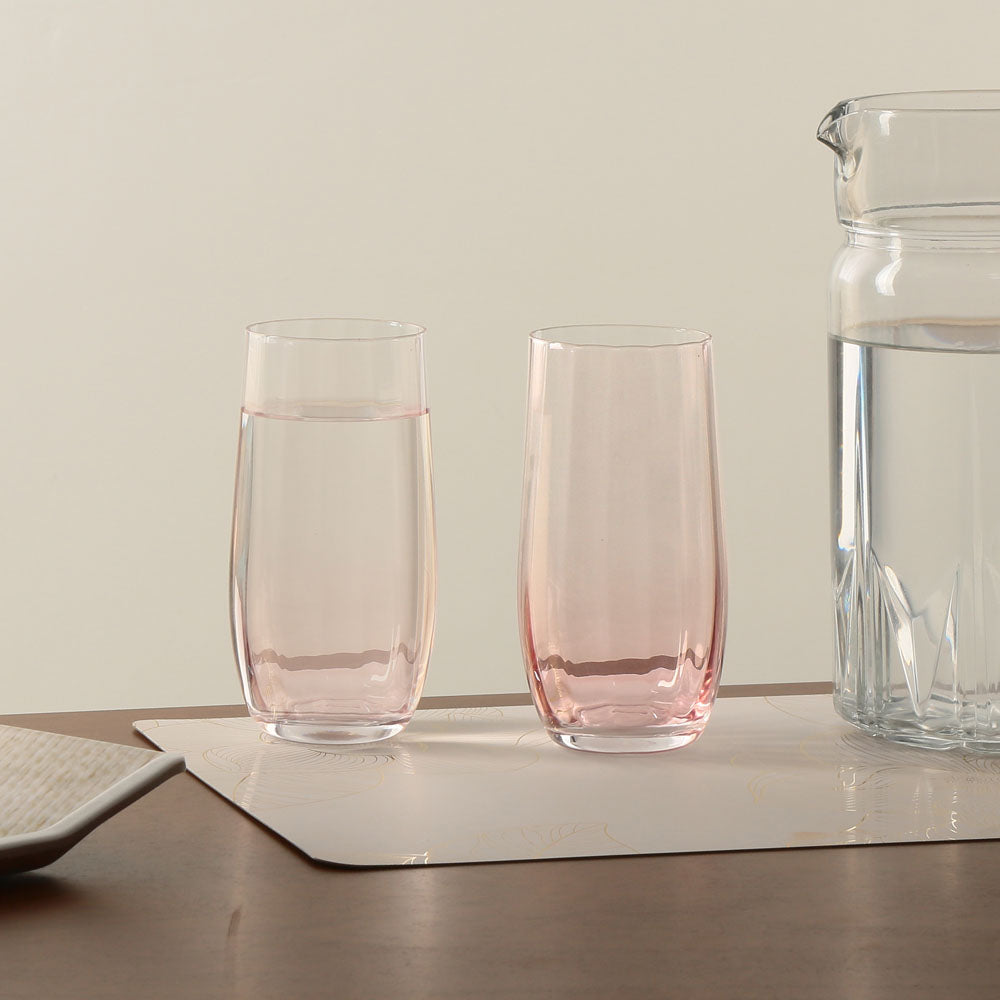 Nilkamal Kimberly 520 Ml Glass Tumblers (Transparent)