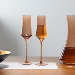 Atelier 150 ml Champagne Glasses Set of 2 (Brown)