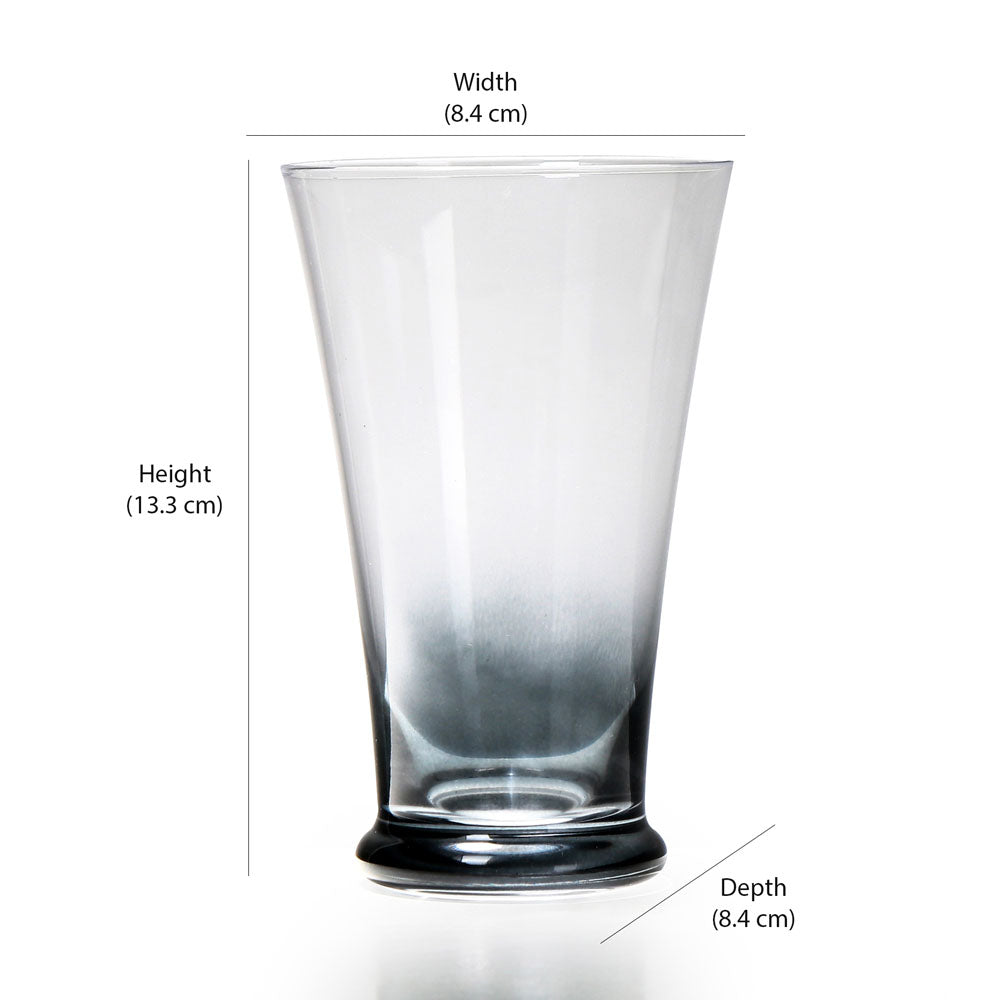 Lyon 320 ml Highball Glasses Set of 4 (Transparent)