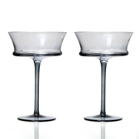 Lyon 360 ml Margarita Glasses Set of 2 (Transparent)