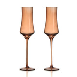 Atelier 150 ml Champagne Glasses Set of 2 (Brown)