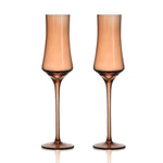 Atelier 150 ml Champagne Glasses Set of 2 (Brown)