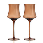 Atelier 460 ml Wine Glasses Set of 2 (Brown)