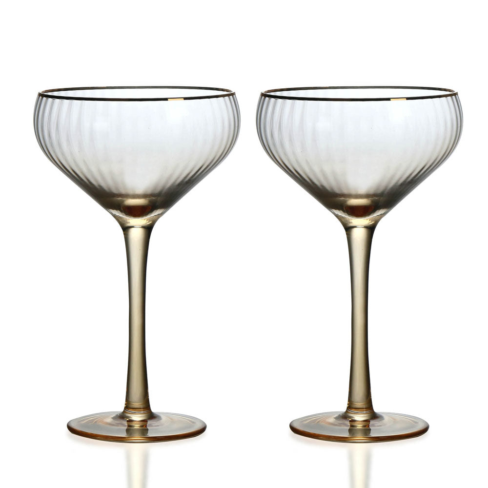 Cannes 360 ml Wine Glasses Set of 2 (Transparent)