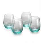 Lapiz 600 ml Water Glass Tumblers Set of 4 (Transparent)