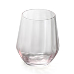 Kimberly 450 ml Water Glass Tumblers Set of 4 (Transparent)