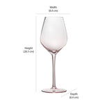 Kimberly 450 ml Wine Glasses Set of 2 (Transparent)