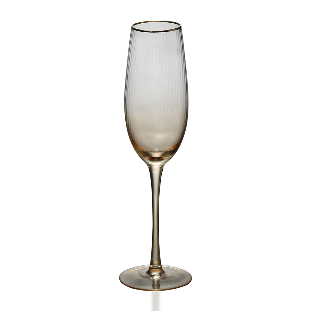 Cannes 270 ml Champagne Glasses Set of 2 (Transparent)