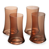 Atelier 430 ml Highball Glasses Set of 4 (Brown)