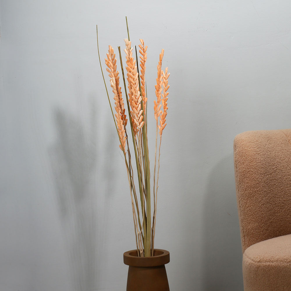 Decorative Sola Flowers Dry Stick (Peach)