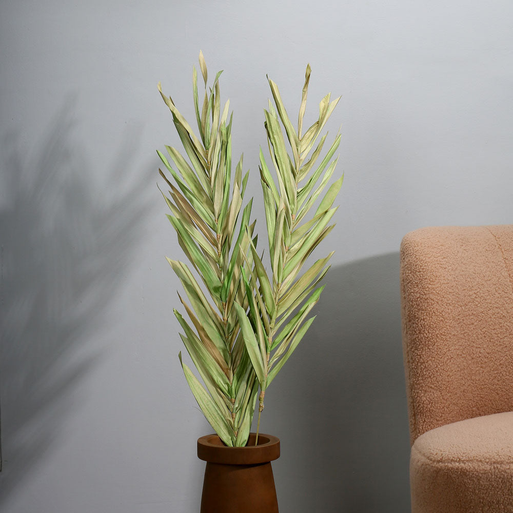 Decorative Dry Leaves Stick (Green)