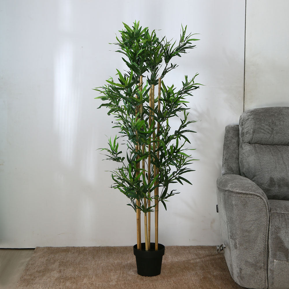 Artificial Bamboo Tree With Pot (Green)