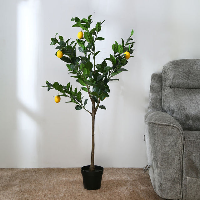 Nilkamal Artificial Lemon Tree With Pot (Green)