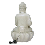 Decorative Buddha With Bowl Polyresin Water Fountain (Sand)