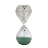 Decorative Sand Hour Glass Showpiece (Aqua)