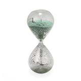 Decorative Sand Hour Glass Showpiece (Aqua)