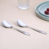 Arias by Lara Dutta Lunar Stainless Steel Dinner Spoon Set of 6