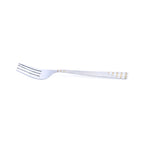 Arias by Lara Dutta Honey Comb Stainless Steel Dinner Fork Set of 6