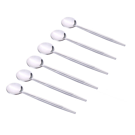 Arias by Lara Dutta Canary Stainless Steel Tea Spoon Set of 6