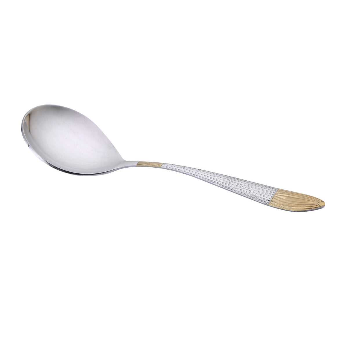 Arias by Lara Dutta Goldfin Stainless Steel Serving Spoon Set of 2