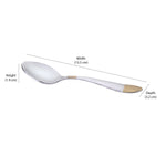 Arias by Lara Dutta Goldfin Stainless Steel Tea Spoon Set of 6