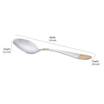 Arias by Lara Dutta Goldfin Stainless Steel Baby Spoon Set of 6