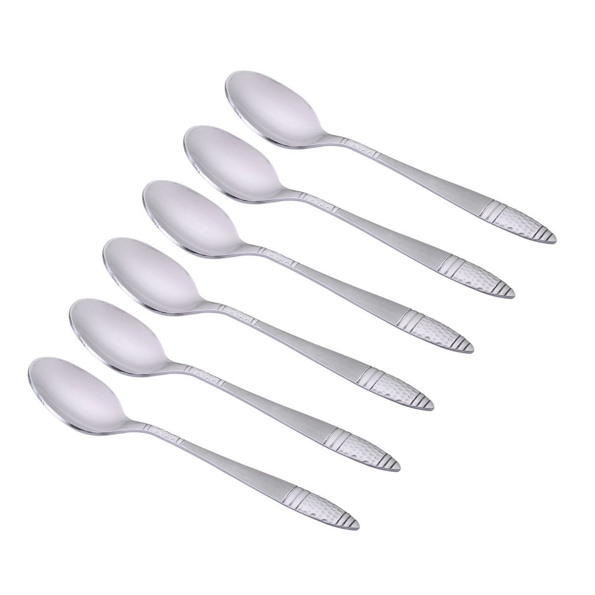 Arias by Lara Dutta Lunar Stainless Steel Tea Spoon Set of 6