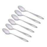 Arias by Lara Dutta Lunar Stainless Steel Tea Spoon Set of 6