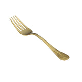 Arias by Lara Dutta Safari Gold Stainless Steel Dinner Fork Set of 6