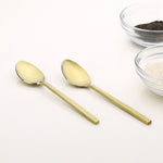 Arias by Lara Dutta Gold Rush Stainless Steel Baby Spoon Set of 6