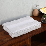 Nilkamal Solid 480 Gsm Cotton Bath Towel 75 X 150 Cm Light Grey