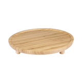 Round Bamboo Platter (Light Brown)