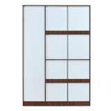 Max 3 Door Wardrobe (Classic Walnut)