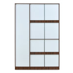 Max 3 Door Wardrobe (Classic Walnut)