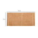 Solid 480 GSM Cotton Bath Towel (75 x 150 cm, Beige)