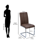 Frostine Dining Chair (Brown)