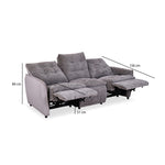 Tyler 3 Seater Electric Recliner (Grey)