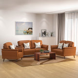 Aiden 1 Seater Sofa (Tan)