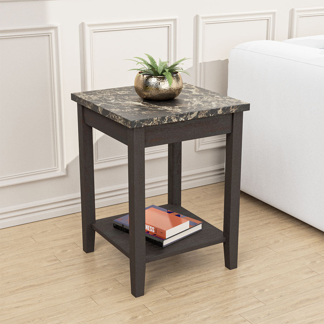 Allura Side Table (Walnut)