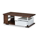 Altura Engineered Wood Coffee Table (Wenge / White)