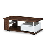 Altura Engineered Wood Coffee Table (Wenge / White)