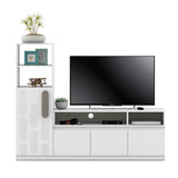 Agnes Engineered Wood TV Unit (White)