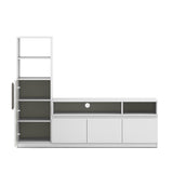 Agnes Engineered Wood TV Unit (White)